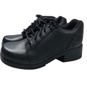Harley-Davidson nwb women’s black lace up shoes size 6